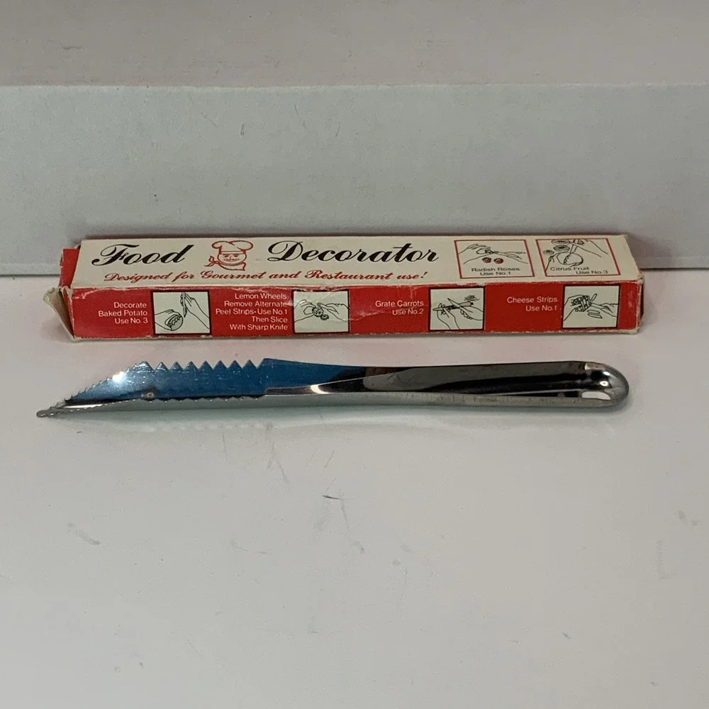 Scott & Fetzer Co Quikut Food Decorator Kitchen Tool Stainless Steel Made in USA